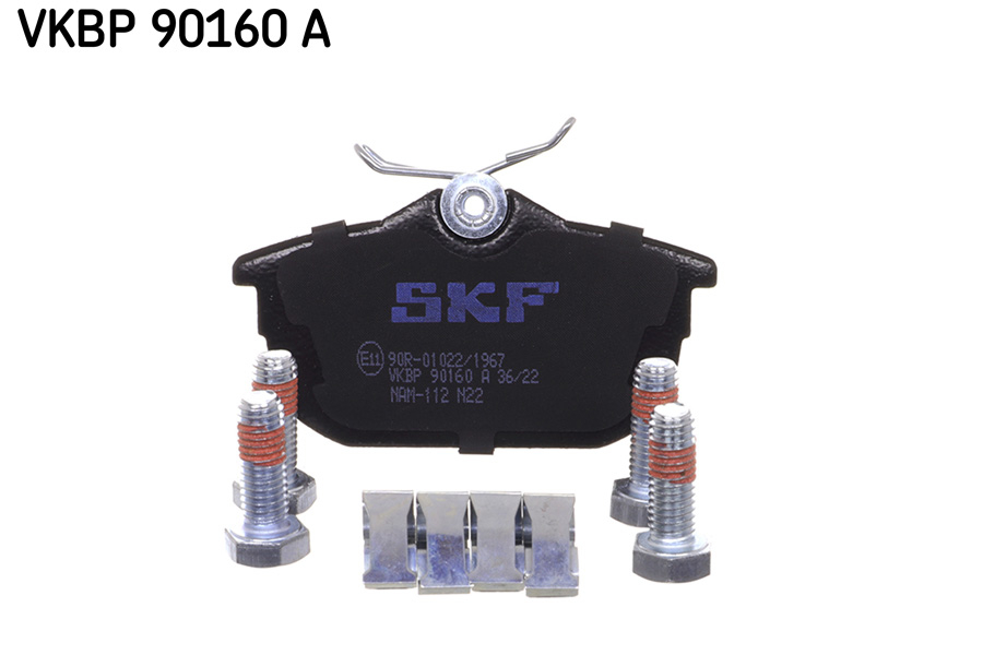 Set placute frana spate SKF VKBP90160A [4]