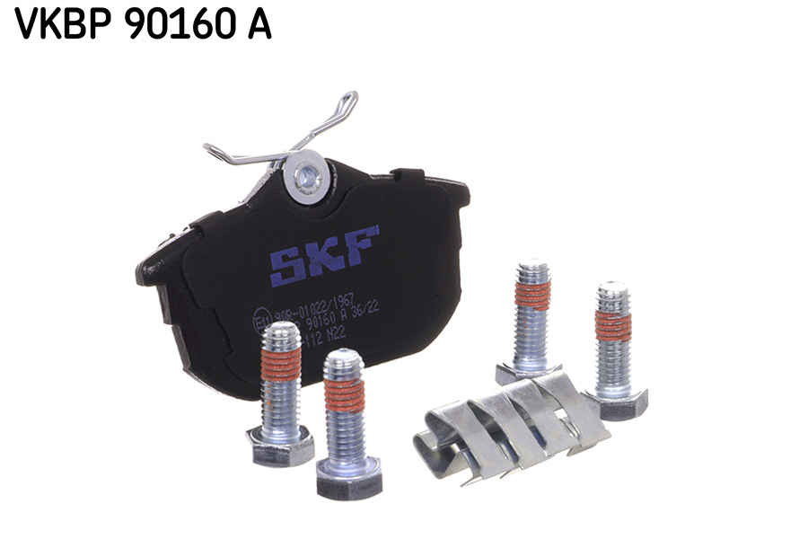 Set placute frana spate SKF VKBP90160A [3]