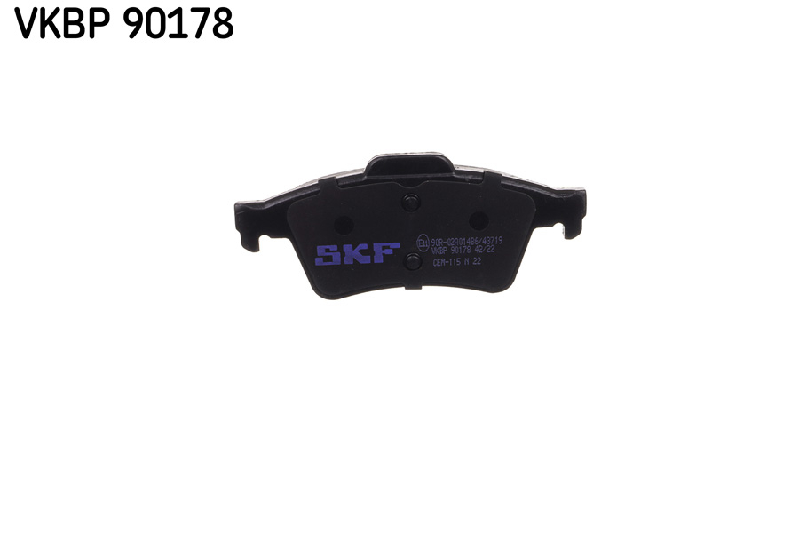 Set placute frana spate SKF VKBP90178 [5]