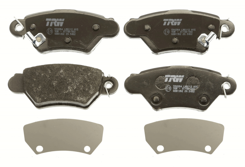 Set placute frana spate TRW GDB1352 [1]