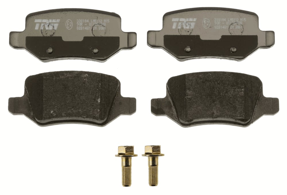 Set placute frana spate TRW GDB1481 [2]