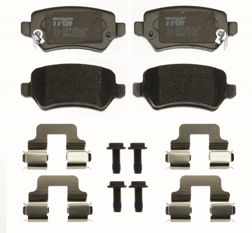Set placute frana spate TRW GDB1515 [2]