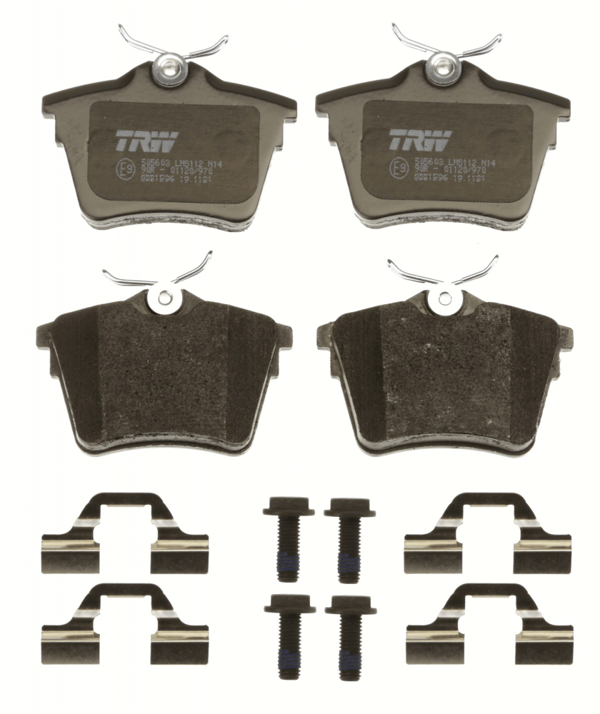 Set placute frana spate TRW GDB1596 [2]