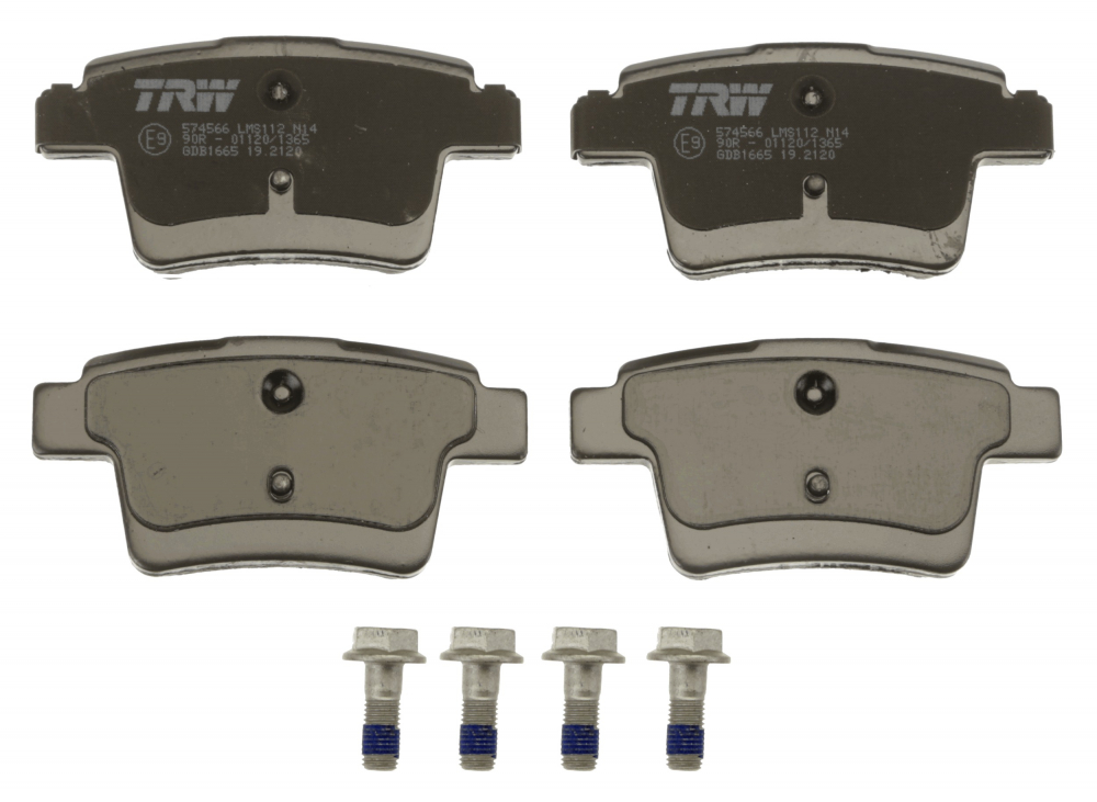 Set placute frana spate TRW GDB1665 [2]
