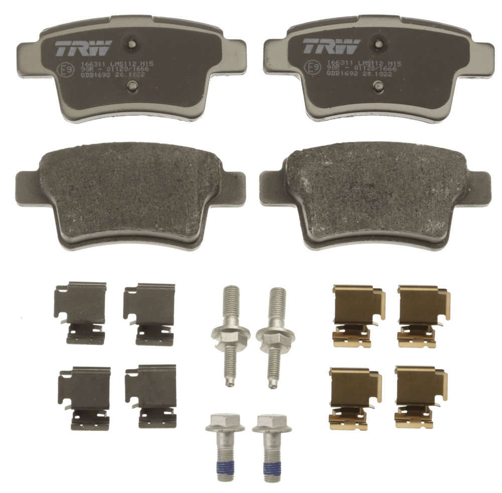 Set placute frana spate TRW GDB1692 [2]