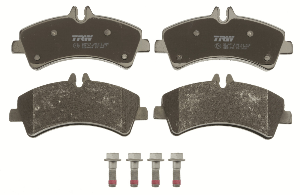 Set placute frana spate TRW GDB1699 [7]