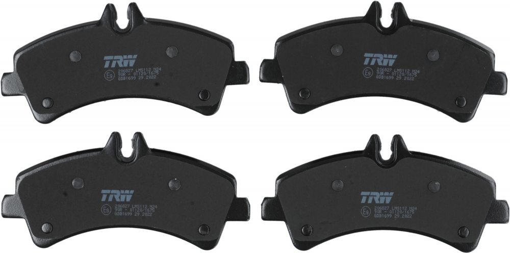 Set placute frana spate TRW GDB1699 [5]