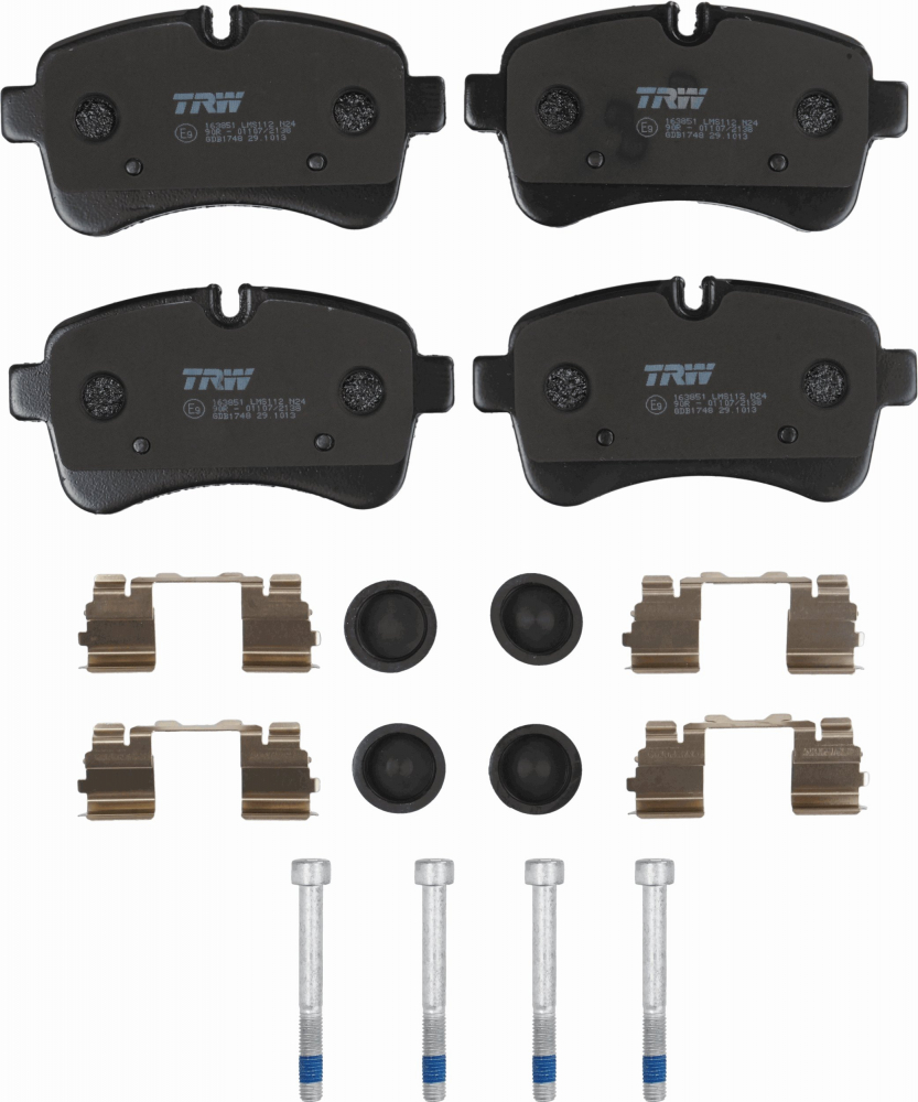 Set placute frana spate TRW GDB1748 [4]