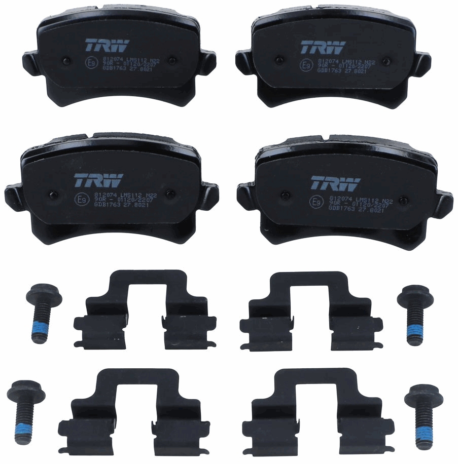 Set placute frana spate TRW GDB1763 [1]