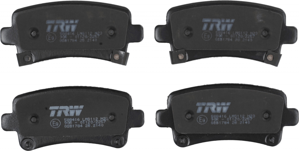 Set placute frana spate TRW GDB1784 [5]