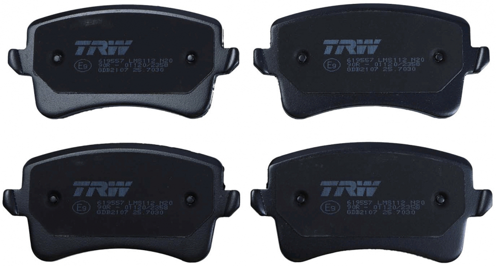 Set placute frana spate TRW GDB2107 [1]