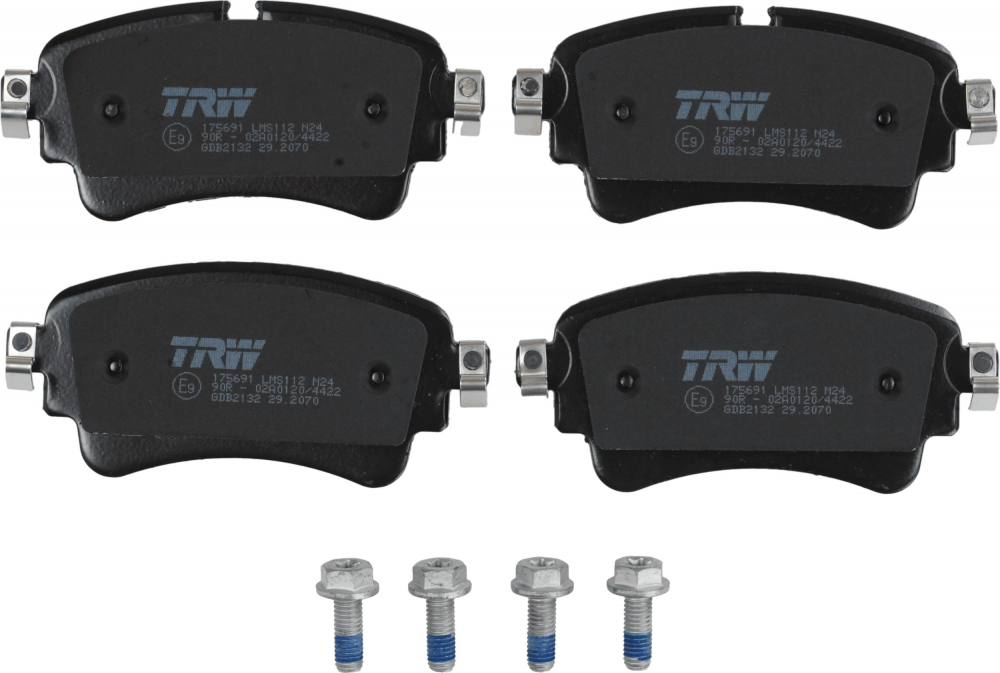 Set placute frana spate TRW GDB2132 [5]