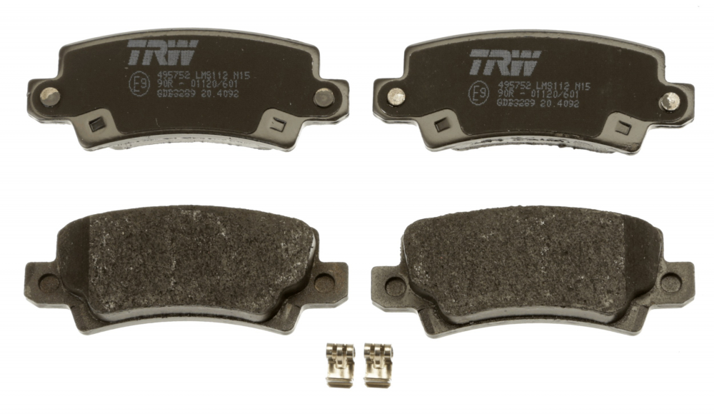 Set placute frana spate TRW GDB3289 [1]