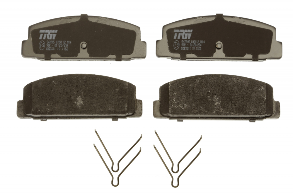 Set placute frana spate TRW GDB3311 [2]