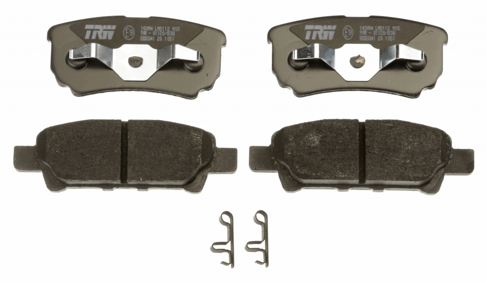 Set placute frana spate TRW GDB3341 [2]