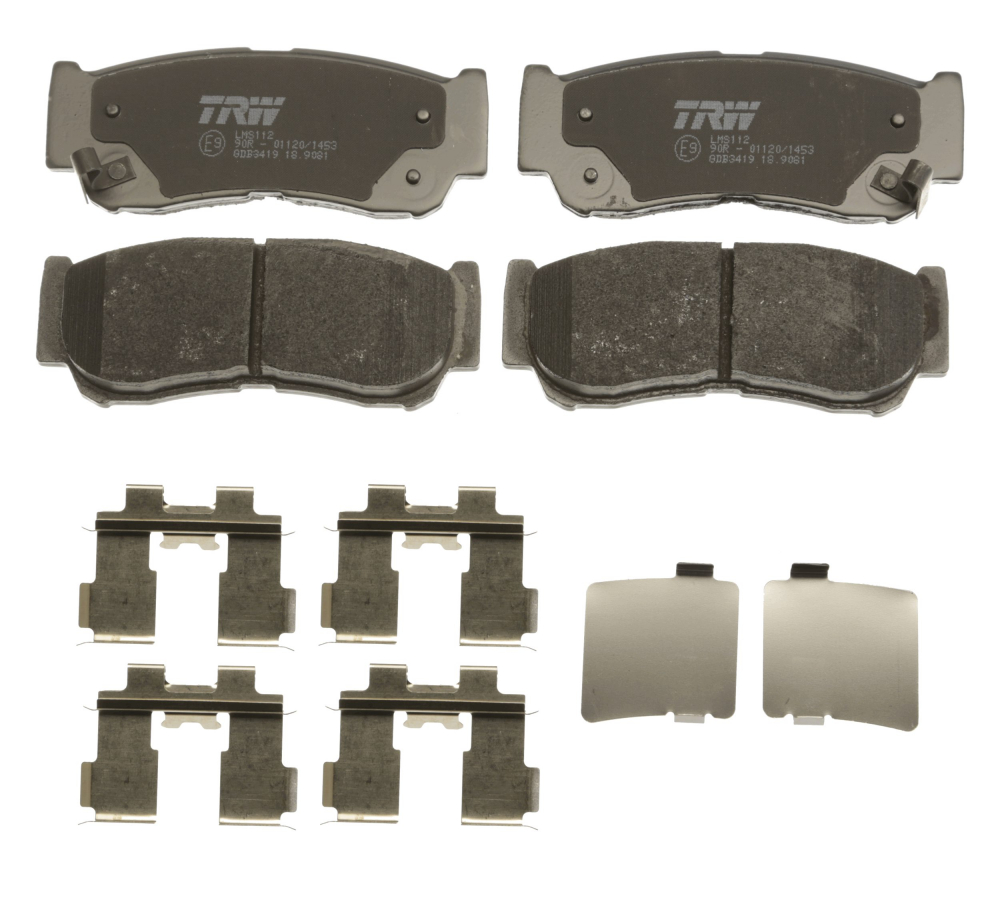 Set placute frana spate TRW GDB3419 [1]