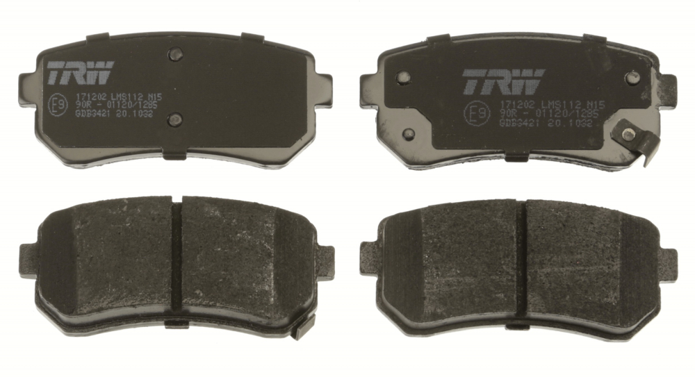 Set placute frana spate TRW GDB3421 [3]
