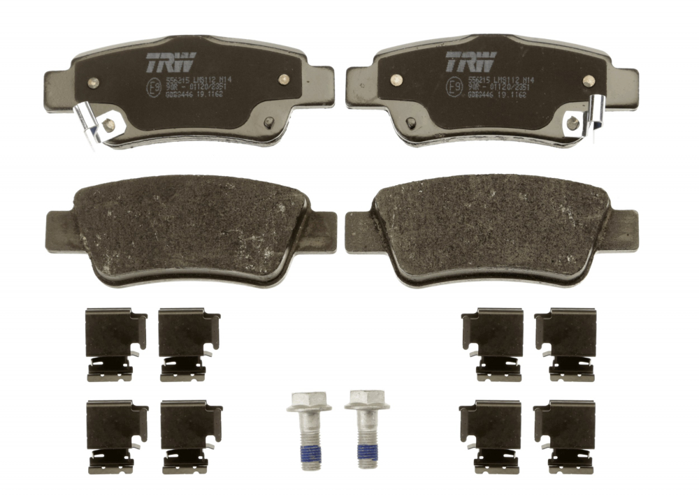 Set placute frana spate TRW GDB3446 [1]