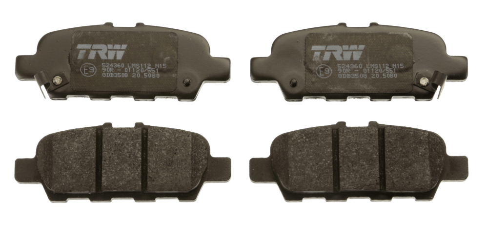 Set placute frana spate TRW GDB3508 [2]