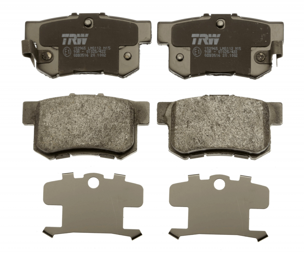 Set placute frana spate TRW GDB3516 [2]
