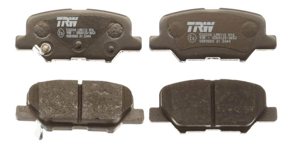 Set placute frana spate TRW GDB3583 [1]