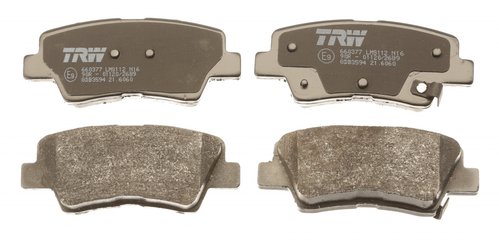 Set placute frana spate TRW GDB3594 [1]