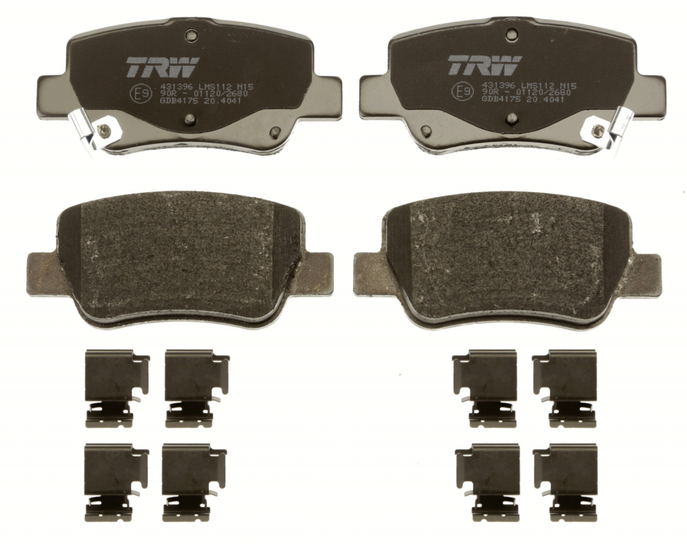 Set placute frana spate TRW GDB4175 [2]