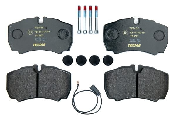 Set placute frana TEXTAR 2912307 [1]