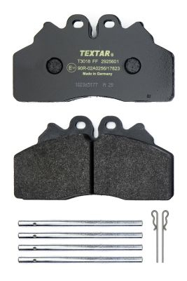 Set placute frana TEXTAR 2925601 [1]