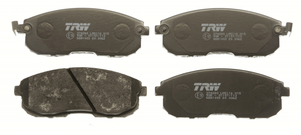 Set placute frana TRW GDB1003 [1]