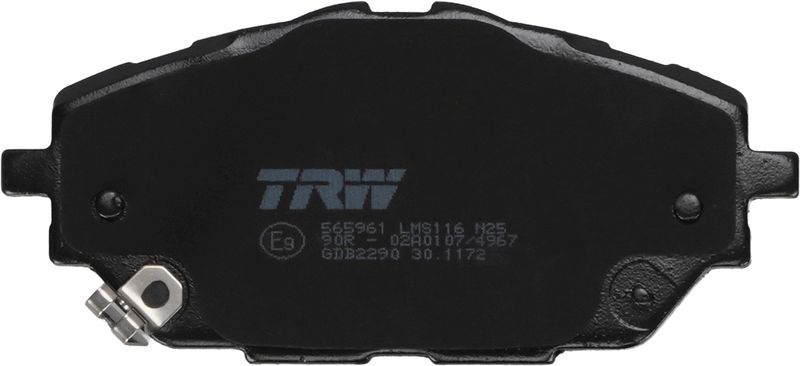 Set placute frana TRW GDB2290 [2]