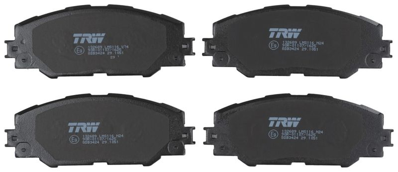 Set placute frana TRW GDB3424 [2]