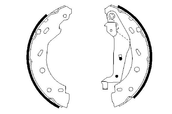 Set saboti frana BOSCH [5]
