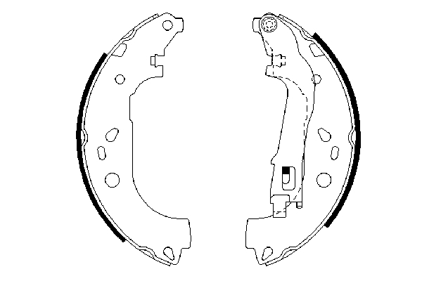 Set saboti frana BOSCH [5]