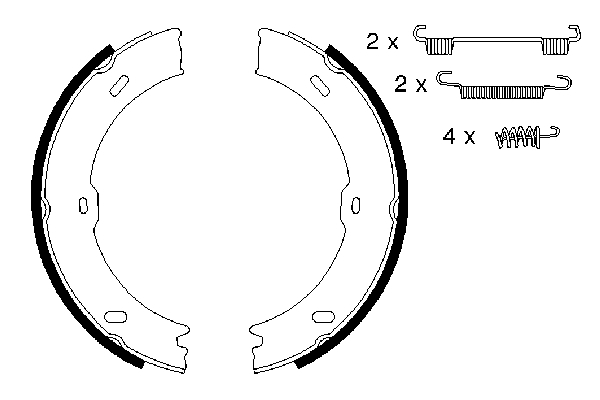 Set saboti frana BOSCH [3]