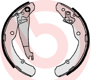 Placute frana BREMBO S85516 [2]