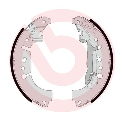 Placute frana BREMBO S23580 [2]