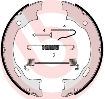 Placute frana BREMBO S50515 [2]