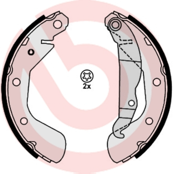 Placute frana BREMBO S59514 [1]