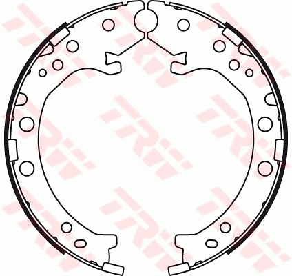 Set saboti frana mana TRW GS8789 [2]