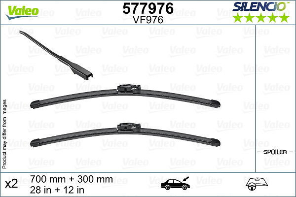 SET STERGATOARE VALEO SILENCIO FB OE 700/300 MM [13]