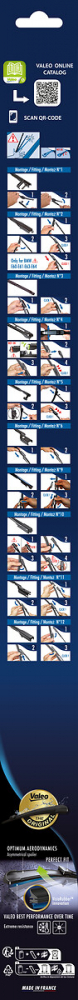 SET STERGATOARE VALEO SILENCIO X.TRM 650/600 MM VF968 [1]