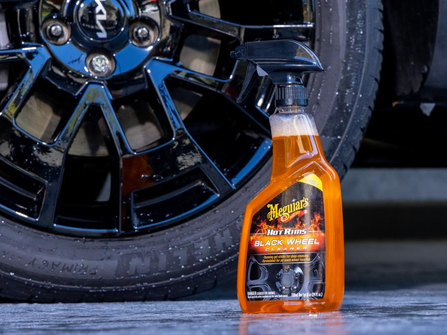Solutie curatare jante Meguiar's Hot Rims Black Wheel Cleaner - 709 ML [2]