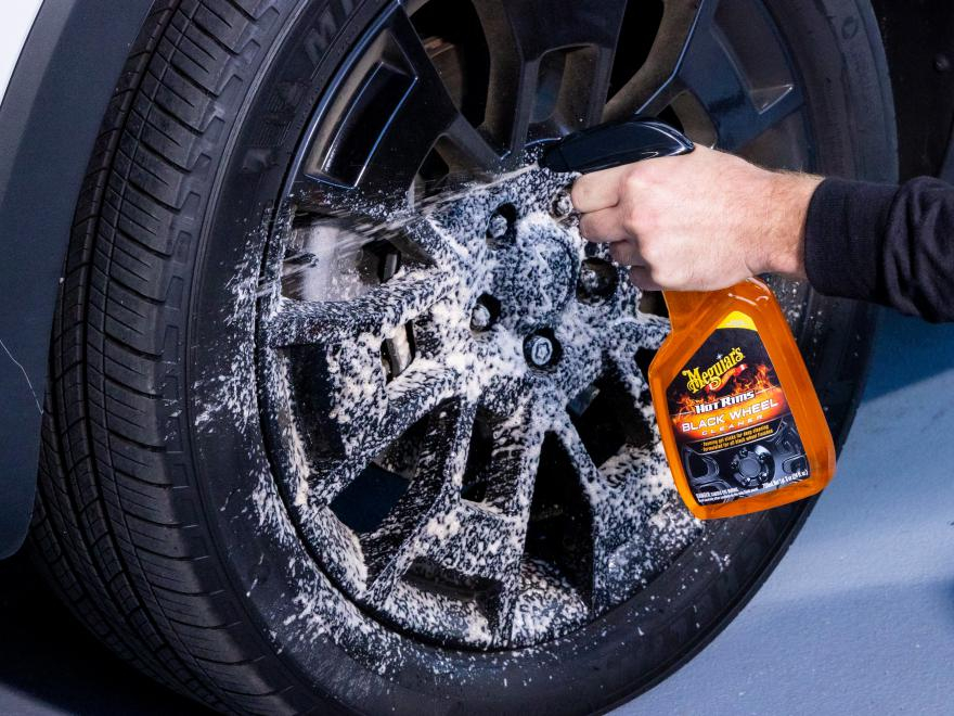 Solutie curatare jante Meguiar's Hot Rims Black Wheel Cleaner - 709 ML [3]