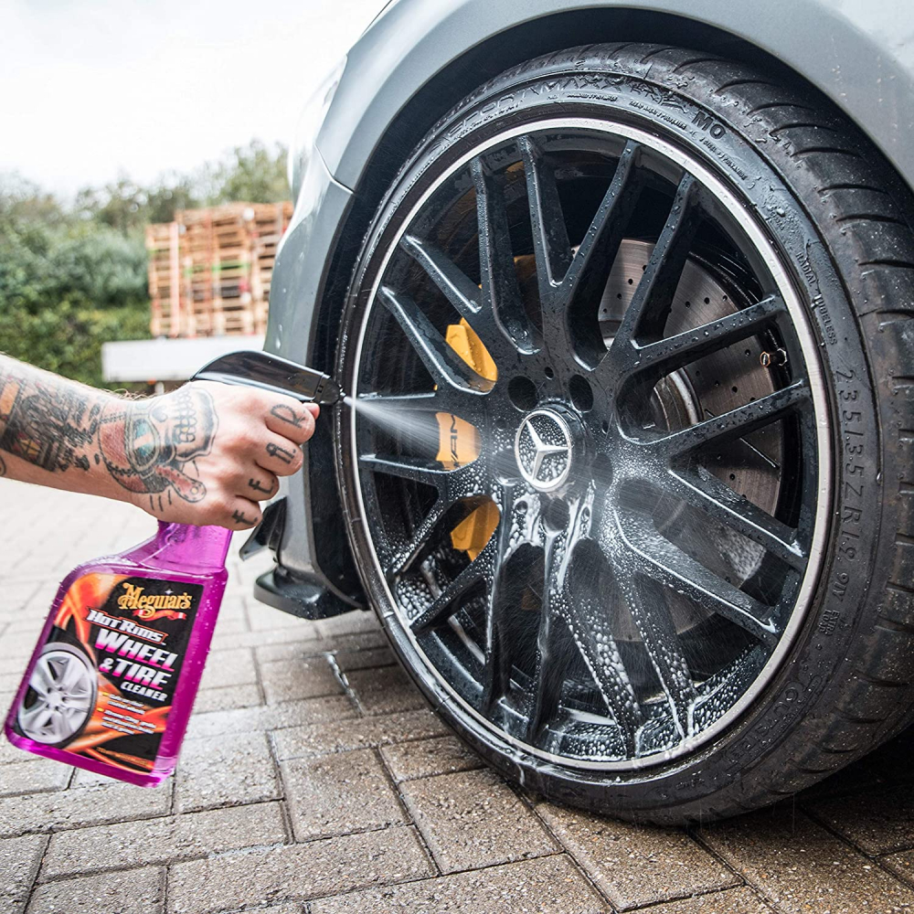 Solutie Curatare Jante Meguiar's Hot Rims Wheel and Tire Cleaner - 709 ML [2]