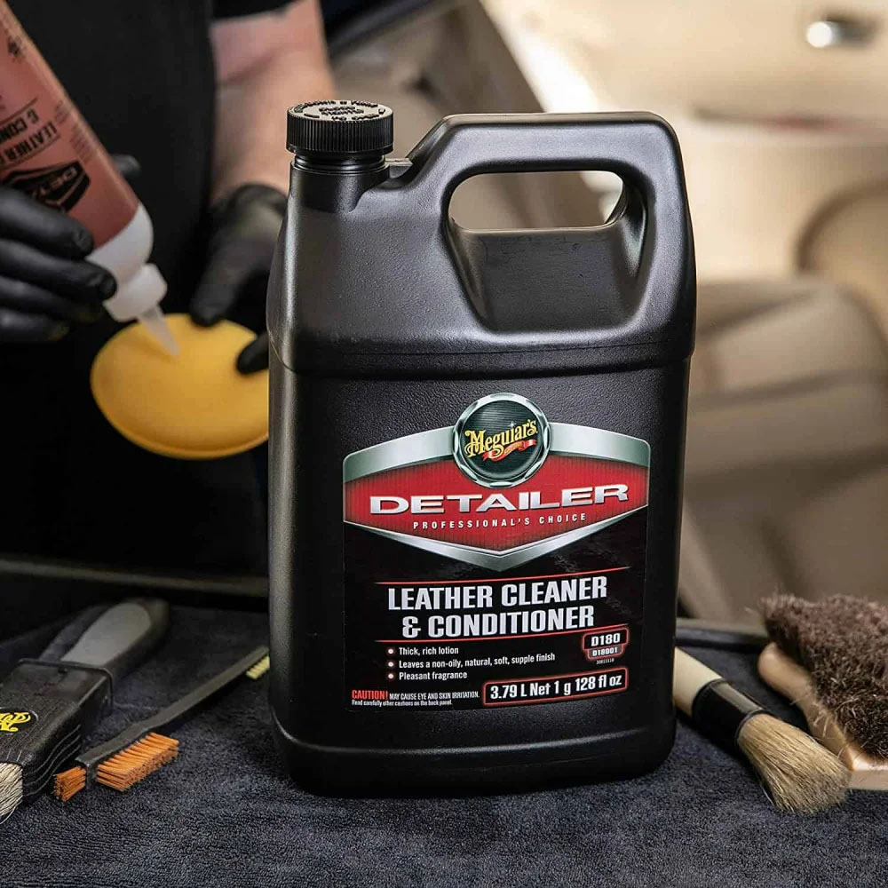 Solutie Curatare Piele Meguiar's Leather Cleaner - 3,78 Litri [3]
