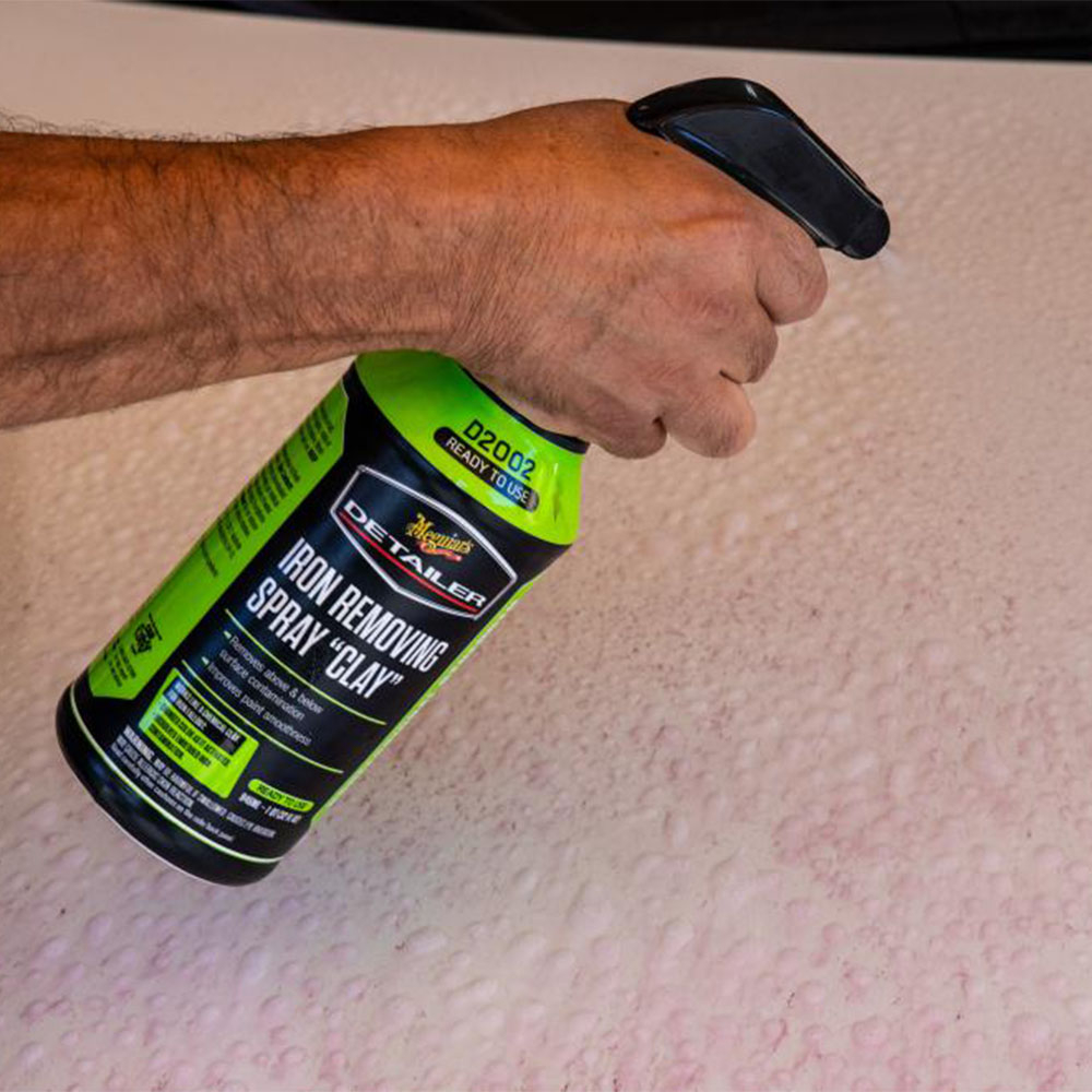 Solutie Decontaminare Chimica Meguiar's Iron Removing Spray Clay - 946 ML [4]
