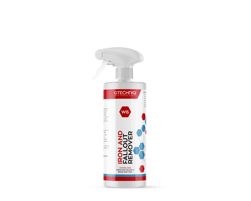 Solutie decontaminare jante si caroserie Gtechniq W6 Iron and Fallout Remover, 250ml [1]