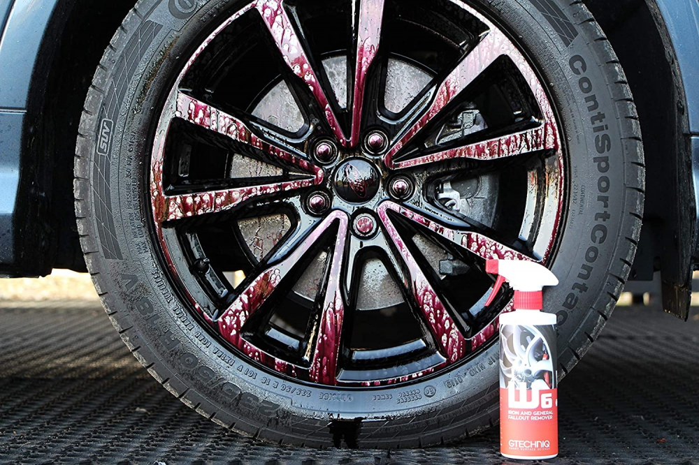 Solutie decontaminare jante si caroserie Gtechniq W6 Iron and Fallout Remover, 500ml [3]