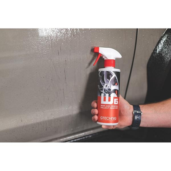 Solutie decontaminare jante si caroserie Gtechniq W6 Iron and Fallout Remover, 500ml [5]